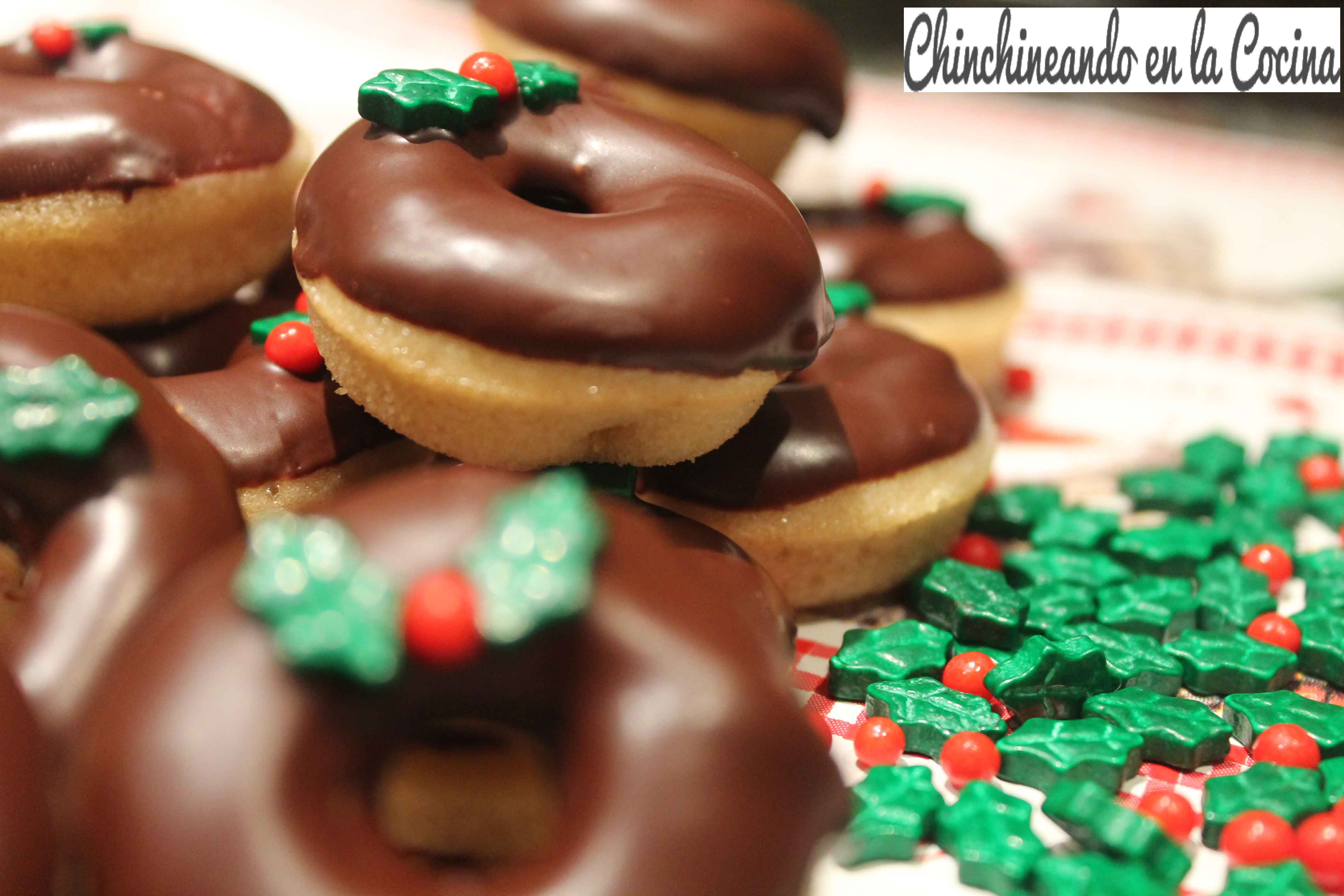 Mini Donuts navideños